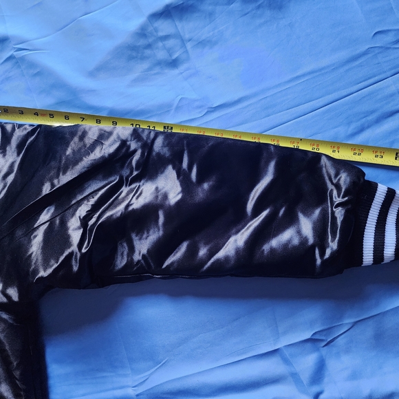 HEADWEAR CLASSICS MEN'S MARTIN LAWRENCE SATIN JACKET BLACK SIZE XLARGE NEW!!!! - Picture 14 of 14